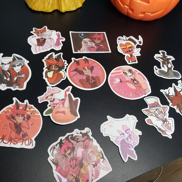14 Hazbin Hotel + Helluva Boss stickers - Picture 3 of 4